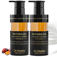 Batana Oil Shampoo and Conditioner for Hair Growth and Curly Hair